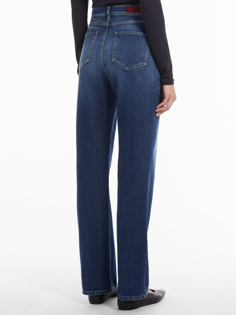 Синие джинсы MAX MARA: фото 2 - Invogue