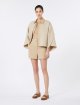Пісочні шорти MAX MARA з еластичної бавовни: фото 1 - Invogue