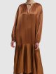 Коричневое платье BY MALENE BIRGER: фото 3 - Invogue