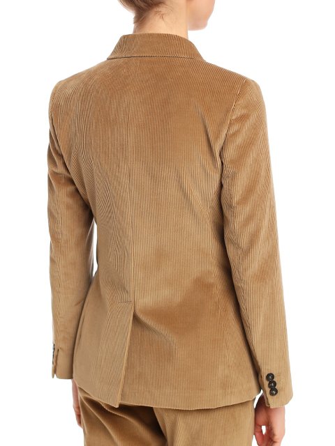 Бежевый пиджак WEEKEND MAX MARA: фото 4 - Invogue