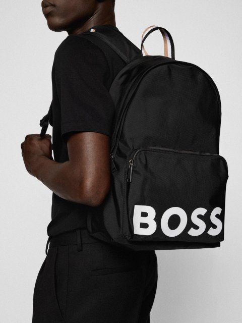Чёрный рюкзак BOSS: фото 4 - Invogue