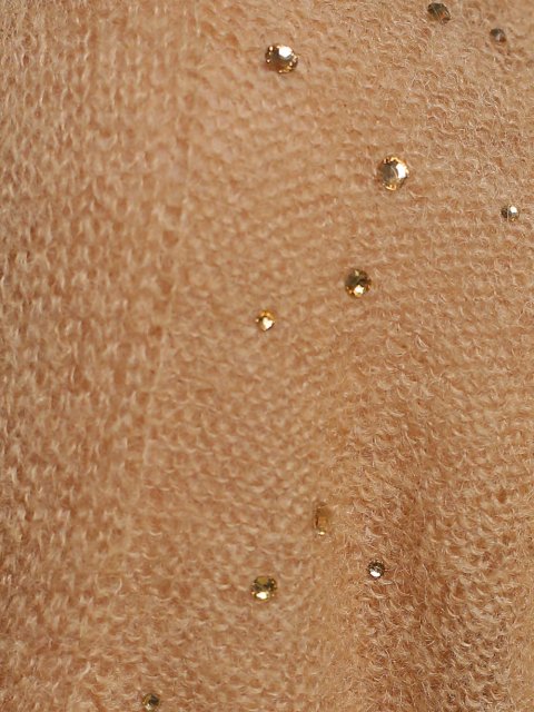 Бежевый свитер MAX MARA: фото 4 - Invogue