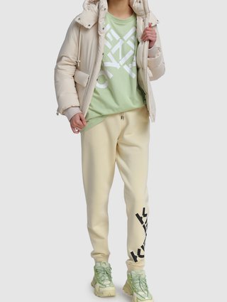 Зелёные сникерсы KENZO: фото 2 - Invogue