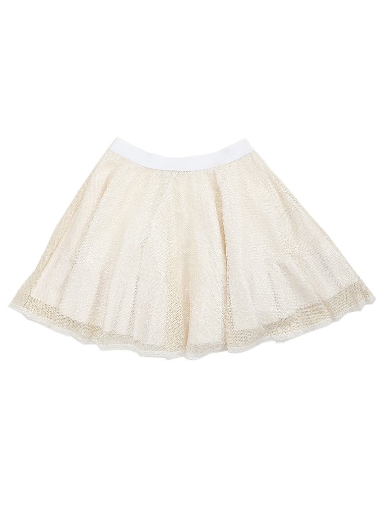 Белая юбка ERMANNO SCERVINO KIDS: фото - Invogue