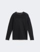 Чорний светр Max Mara з льону: фото 1 - Invogue
