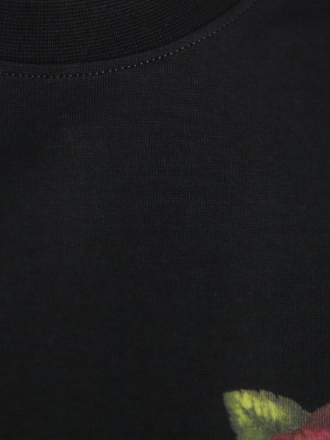 Чёрная футболка KENZO: фото 5 - Invogue