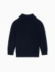 Темно-синій светр EMPORIO ARMANI KIDS з бавовни: фото 2 - Invogue