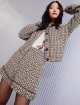 Коричнева сорочка Marc Cain з чистого шовку: фото 6 - Invogue