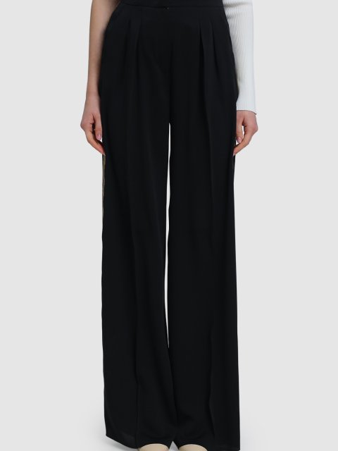 Чёрные брюки MAX MARA: фото - Invogue