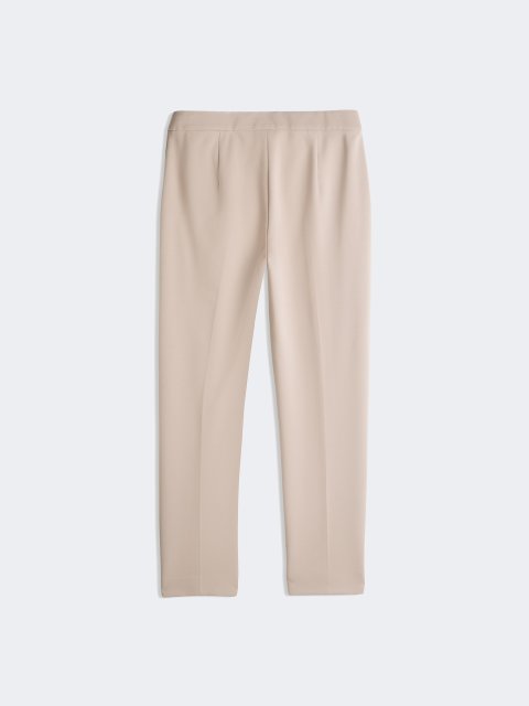 Бежевые брюки Max Mara: фото 1 - Invogue