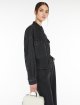 Чорна сорочка WEEKEND MAX MARA з деніму: фото 4 - Invogue