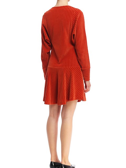 Коричнева сукня KENZO : фото 2 - Invogue