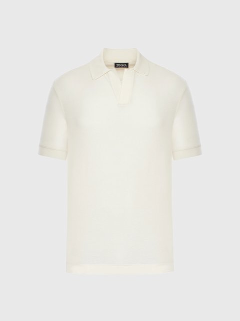 Бежеве поло ZEGNA : фото - Invogue