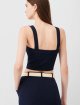 Синій топ MARELLA : фото 2 - Invogue