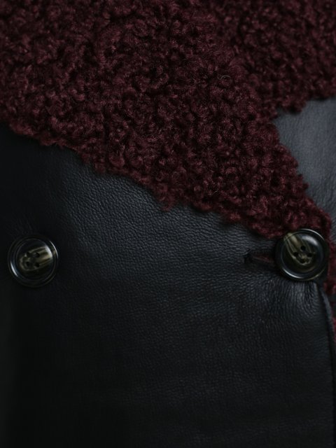 Чёрная дублёнка MARELLA: фото 5 - Invogue