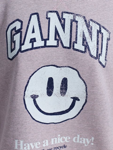 Розовый свитер GANNI: фото 5 - Invogue