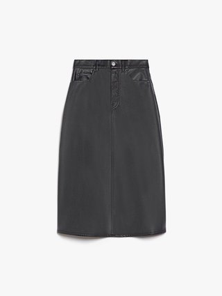 Черная юбка WEEKEND MAX MARA миди: фото - Invogue