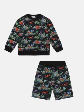 Різнокольорова кофта, шорти STELLA MCCARTNEY KIDS: фото 1 - Invogue