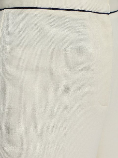 Кремовые брюки MARELLA: фото 6 - Invogue