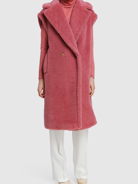 Розовый жилет MAX MARA: фото 1 - Invogue