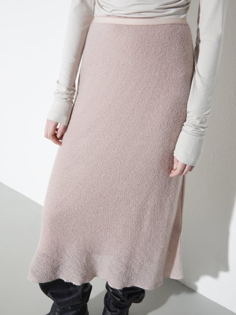 Розовая юбка MAX&CO из акрила: фото 4 - Invogue