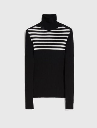 Чёрный гольф Sportmax: фото - Invogue