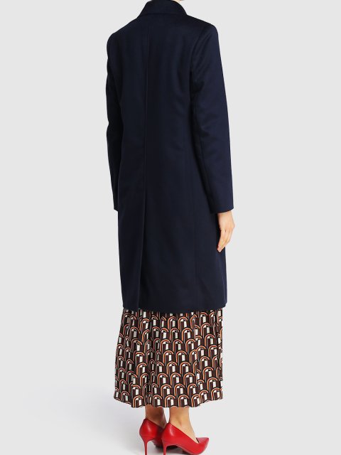 Синее  пальто MAX MARA: фото 2 - Invogue