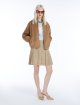 Бежева спідниця Max Mara плісирована: фото 3 - Invogue