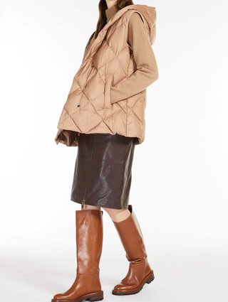 Коричневый жилет WEEKEND MAX MARA: фото 3 - Invogue
