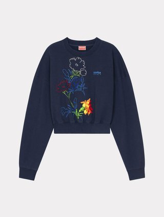 Синий свитер KENZO: фото - Invogue