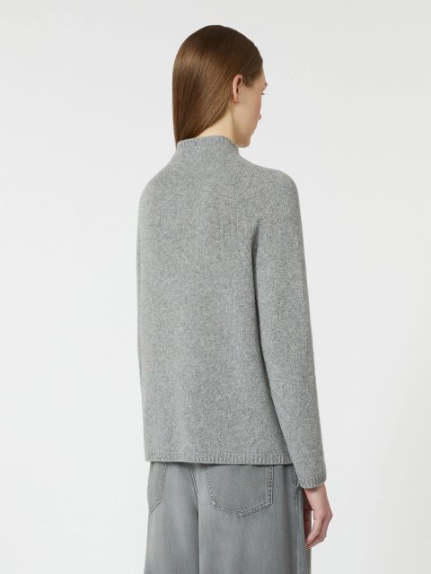 Сірий светр MAX MARA з вовни та кашеміру: фото 3 - Invogue