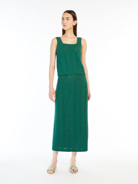 Зелений топ WEEKEND MAX MARA : фото 4 - Invogue