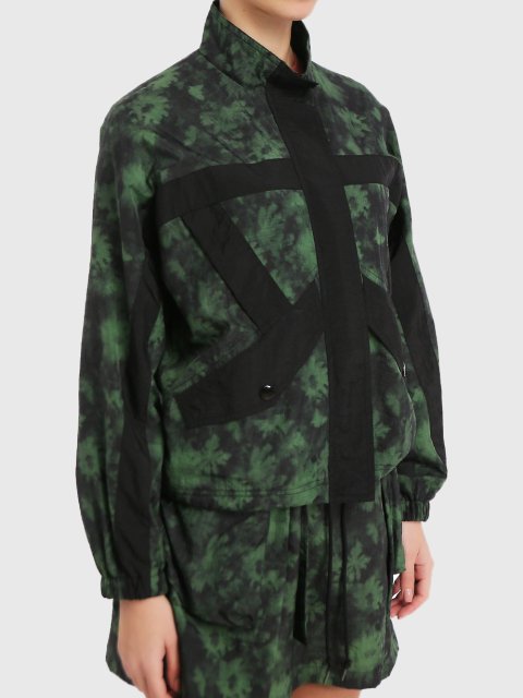 Зелёная куртка KENZO: фото 2 - Invogue