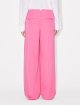 Розовые брюки Kenzo из натуральной шерсти: фото 3 - Invogue