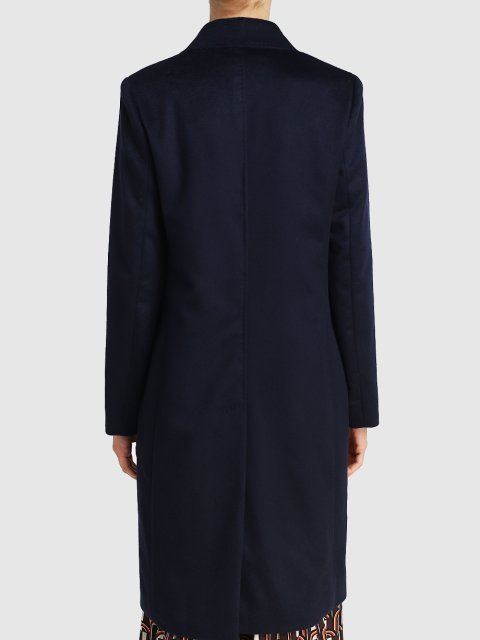 Синее  пальто MAX MARA: фото 4 - Invogue