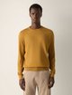Жёлтый свитер ZEGNA из кашемира и шёлка: фото 1 - Invogue