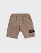 Коричневі шорти карго Stone Island з бавовни з еластаном: фото - Invogue