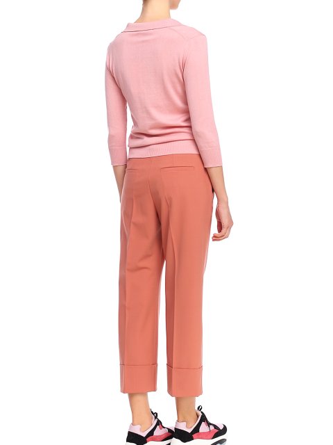 Рожеві брюки MARELLA : фото 4 - Invogue