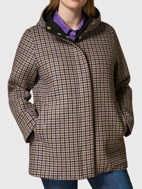 Чорне пальто MARINA RINALDI : фото - Invogue