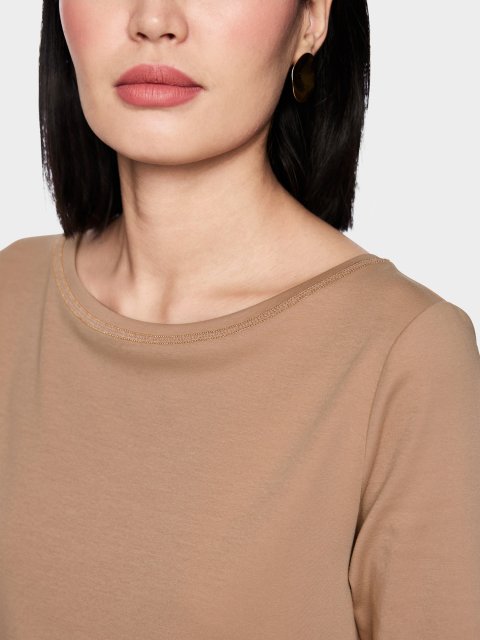 Футболка с коротким рукавом и лентой Marc Cain: фото 5 - Invogue