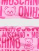 Розовое бикини MOSCHINO KIDS: фото 2 - Invogue