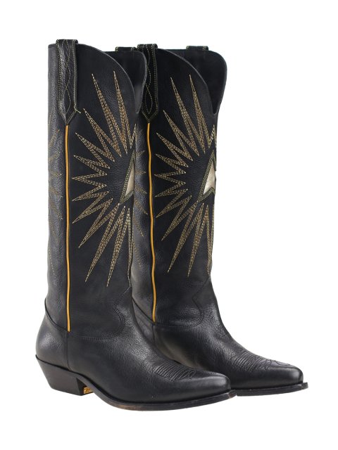 Чорні чоботи GOLDEN GOOSE : фото 3 - Invogue