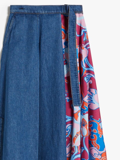 Синя спідниця WEEKEND MAX MARA : фото 3 - Invogue