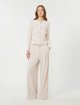 Молочні брюки WEEKEND MAX MARA з суміші вовни: фото 1 - Invogue