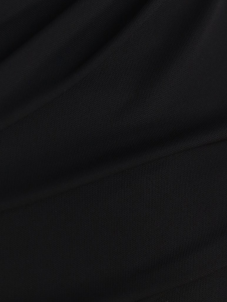 Чёрная блуза HELMUT LANG: фото 5 - Invogue