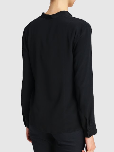 Чорна блуза MARELLA : фото 4 - Invogue