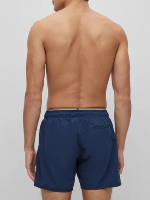 Синие шорты пляж BOSS: фото 2 - Invogue