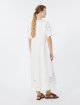 Біла сукня з вишивкою Weekend Max Mara з бавовни: фото 3 - Invogue