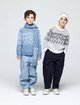 Голубой свитер Emporio Armani из шерсти и акрила: фото 1 - Invogue