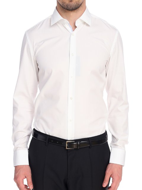 Біла сорочка BOSS : фото 4 - Invogue